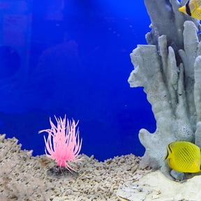 Fish Tank Decoration Coral Plastic for Aquarium Decor 1Pack