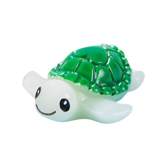 Fish Tank Decorations 1 Inch Colorful Resin Sea Turtle Ornament Fish Decorations for Tank Aquarium Decor for Small Fish Tank Decorations Betta Fish Tank Use