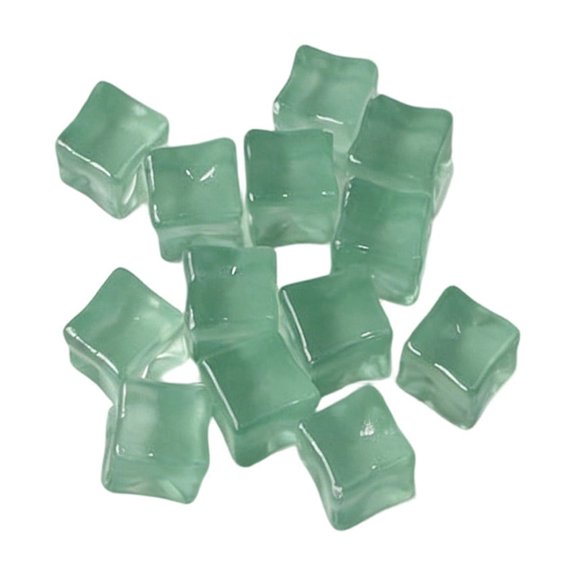 Fish Tank Decorations Fake Rocks Block Little Glow in The Dark Aquarium Stones Fish Turtle Tank Pebbles Gravel Garden Rocks 40Pc 1.4cm