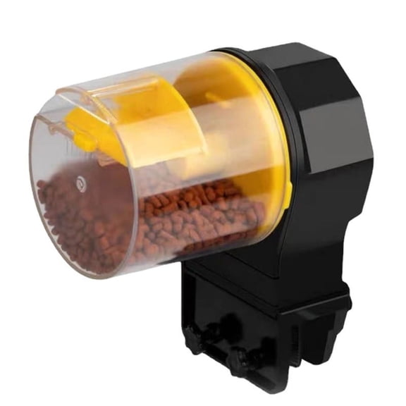 Automatic Fish Feeder for Aquarium and Goldfish, Fish Feeder Automatic Dispenser with Timed Food Release for Goldfish Food and Vacation Feeding Use