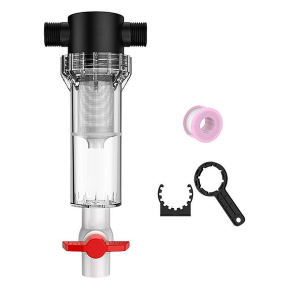 Fish Tank Filter Waste Filter Water Circulation Pump Efficient Sediment Cleaning with 40 Mesh for Home Aquariums