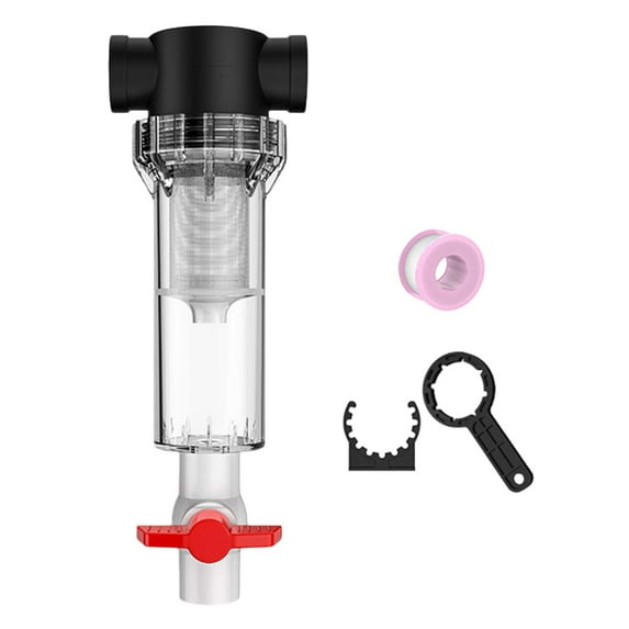 Fish Tank Filter Water Circulation Pump Cleaner with Transparent PC Cup for Easy Maintenance in Aquariums