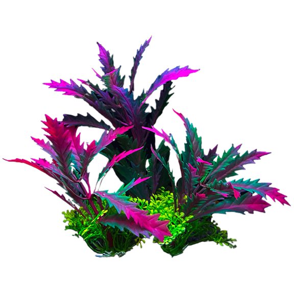 Fish Tank Green Plants, Landscaping Simulation Water Plants for Fish Tank, Artificial Leaf Decoration for Aquarium, Fish Tank, and Other Places