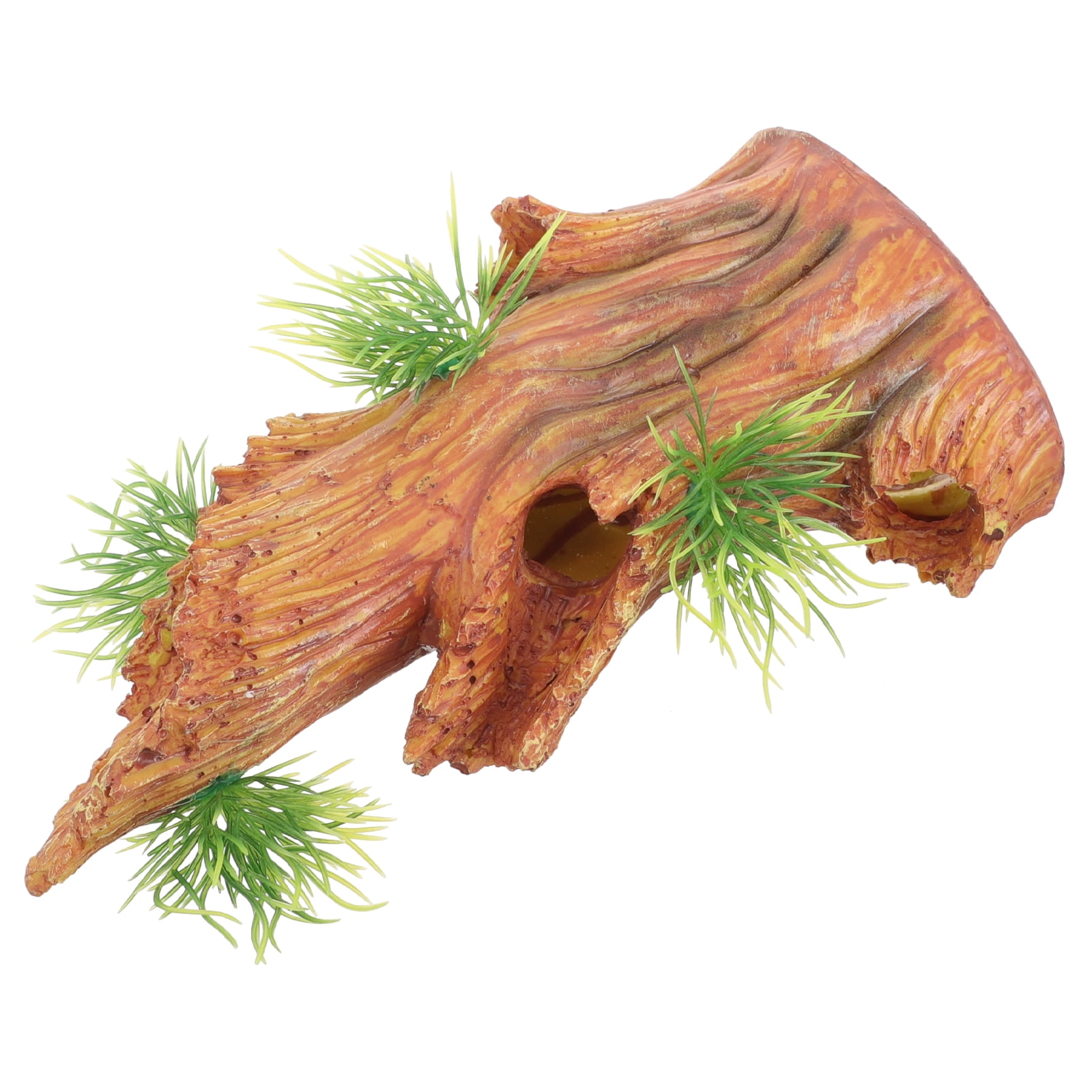 Fish Tank Hiding Cave Decoration Aquarium Tree Stump Adorn Aquarium DIY