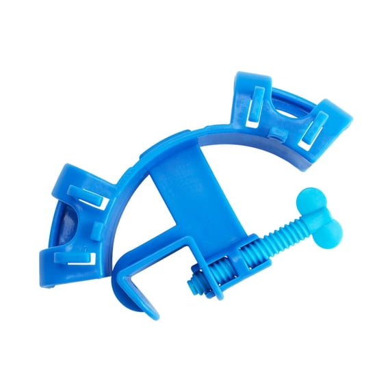 Fish Tank Hose Clamp Filtration Hose Holder Fixing Clip Water Change Aquarium Pipe Holder Aquarium Accessories for Fish Tank Cleaning Blue