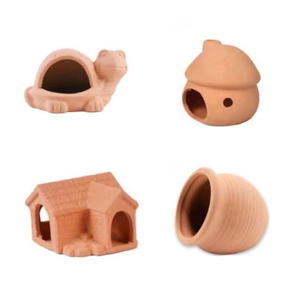 Fish Tank Landscaping Aquarium Shelter Fish Tank Hidden Shelter Aquarium Decoration Reptile Hidden Cave