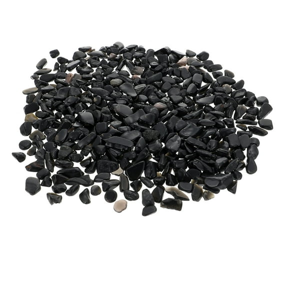 Fish Tank Landscaping Stone Accessories Aquarium Rocks Decorative Aquariums Ornament Accessory Desktop Obsidian Gravel