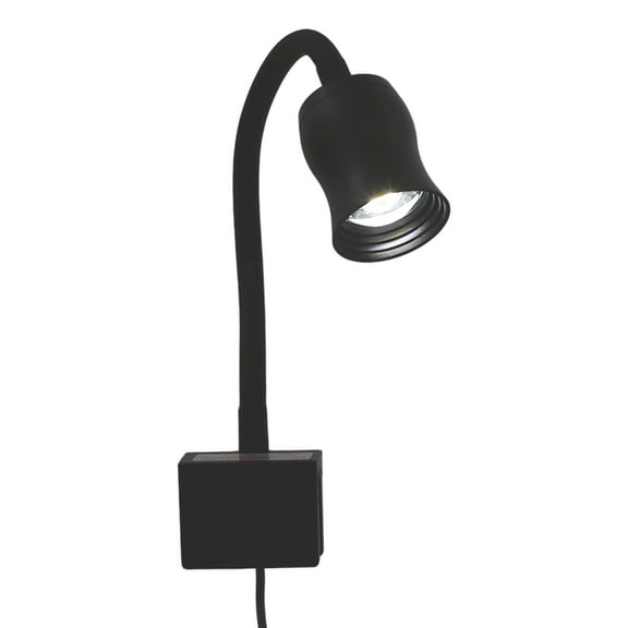 Fish Tank Light Aquarium Light USB Small Aquarium Light with Timer 3 Colors Adjustable Focal Length Black