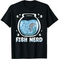 thumbnail image 1 of Fish Tank Lover Aquarist Fish Nerd T-Shirt, 1 of 3