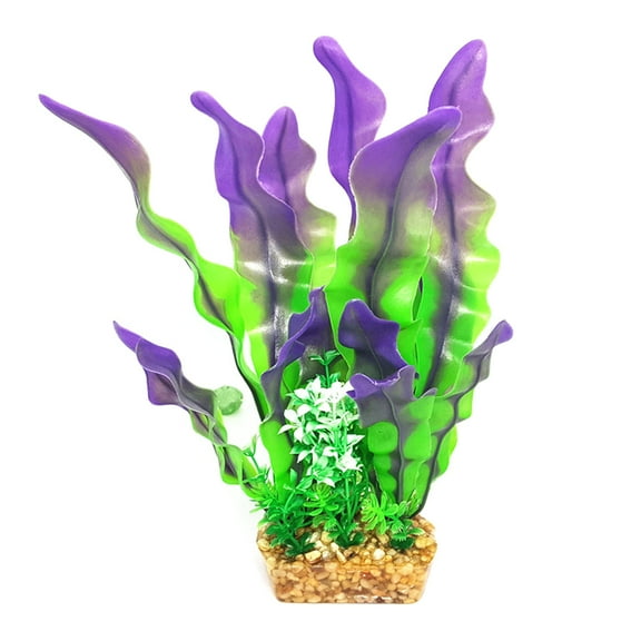 Fish Tank Plant, Artificial Kelp Aquatic Green Plastic Plant Fake Fish Tank Aquarium Decoration for Household and Office