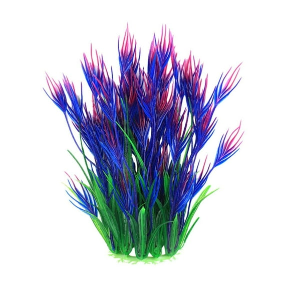 Fish Tank Plants, 1pcs Artificial Aquarium Plants for Decorations Plastic Fish Tank Plants for Fish Tank Decorations Home Décor Plastic