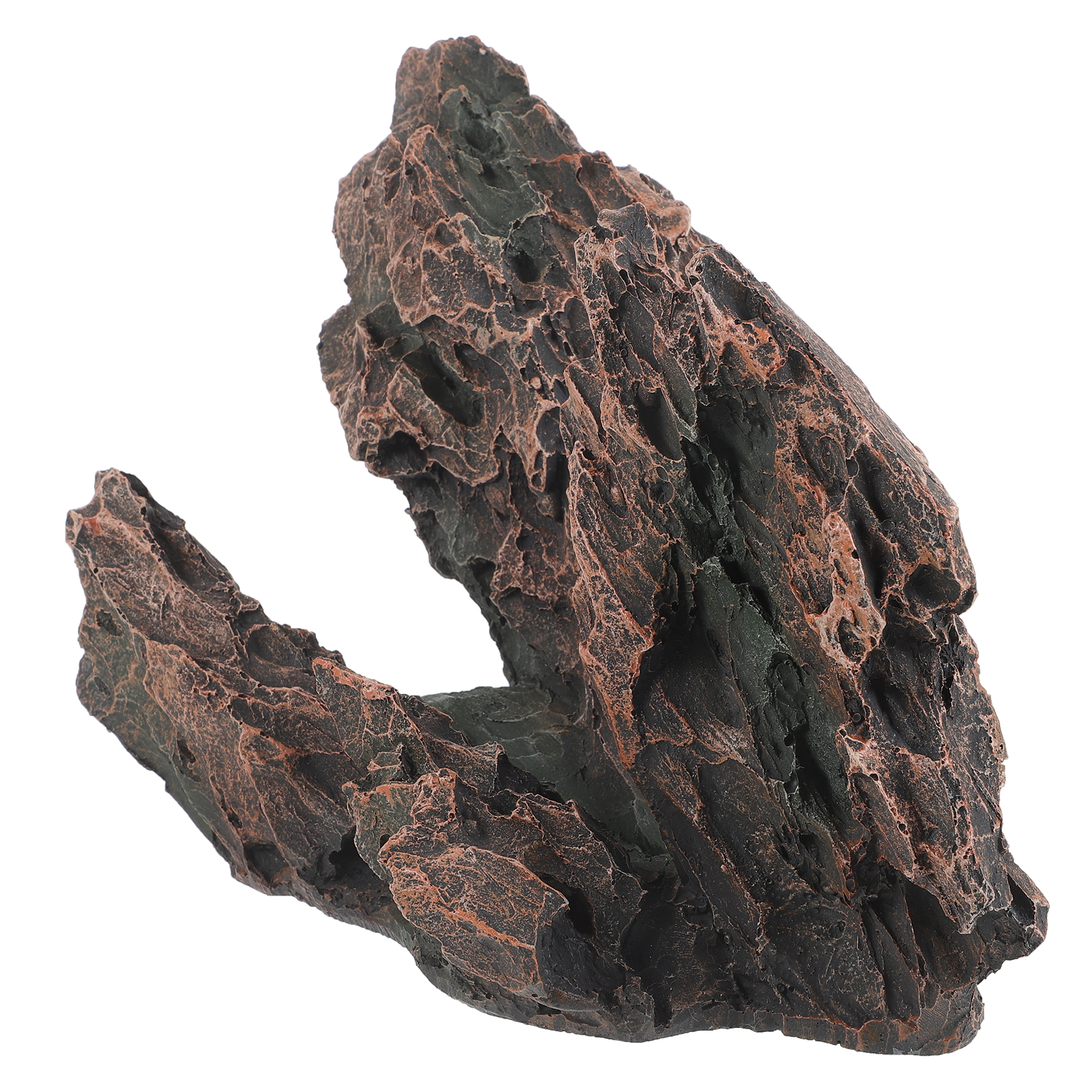 Fish Tank Rock Decoration Tall Aquarium Decorations Office Desk Faux