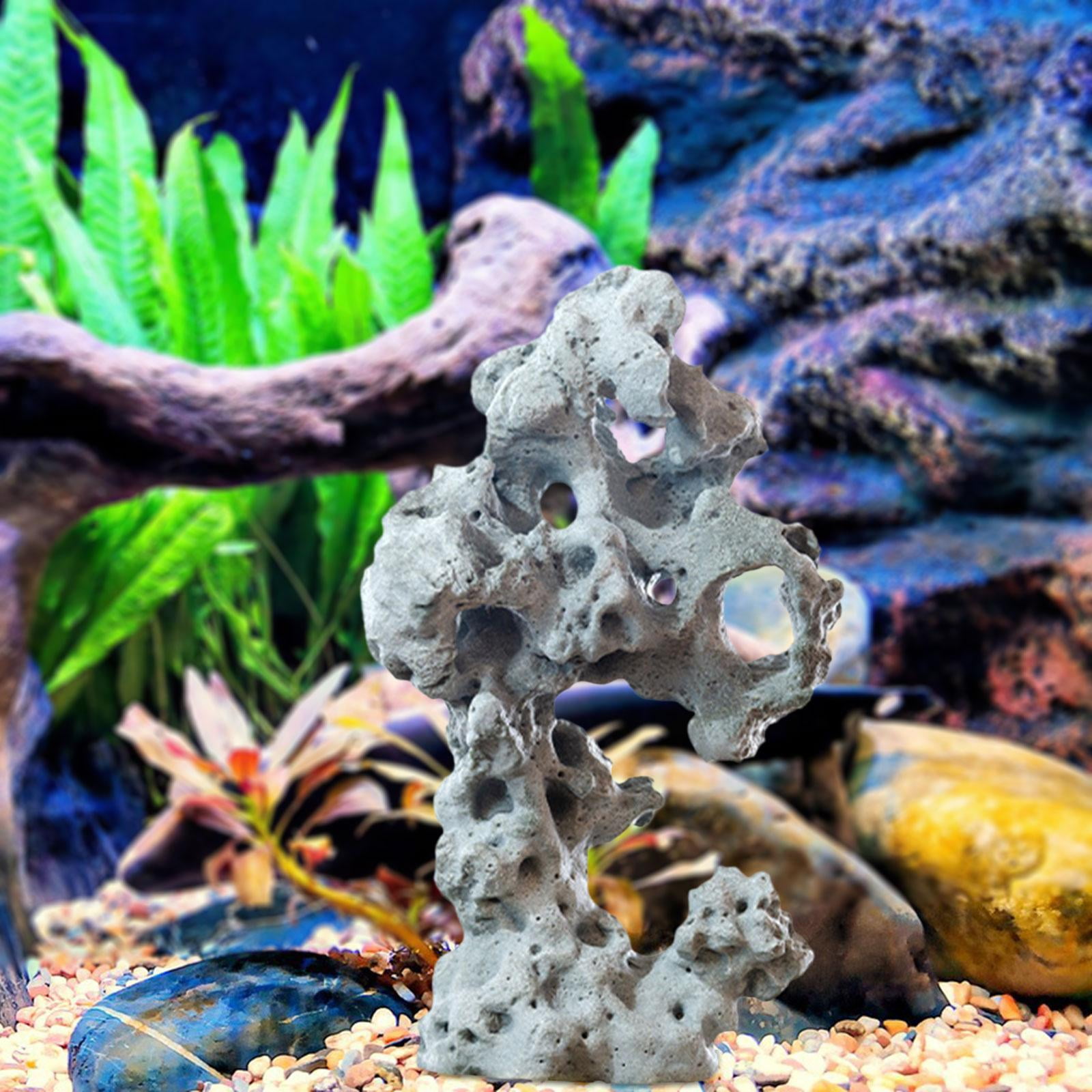 Fish Tank Rocks Fish Tank Decors Stone Decors Cave Simulation Ornament