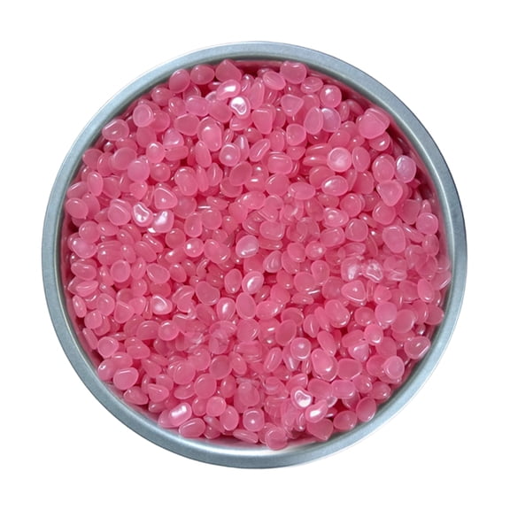 Fish Tank Rocks Glow in The Dark Pebbles for Garden Aquarium Plant PotsBonsai Walkway Driveway(A*50pcs)