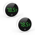 thumbnail image 1 of Fish Tank Thermometer, Wireless Digital Aquarium Thermometer ±0.18°F High Precision LED Display Thermometer for Fish Tank Axolotl Turtle Frog Aquatic Pet Plants 2PCS, 1 of 10
