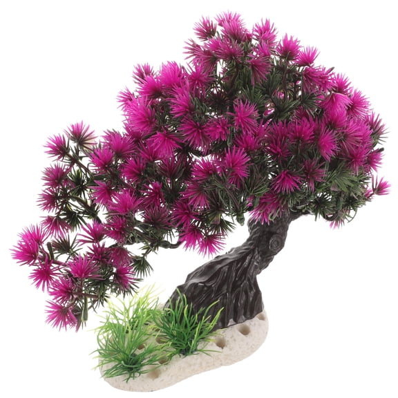 Fish Tank Tree Decoration Artificial Aquarium Plastic Tree Model for Natural Landscape
