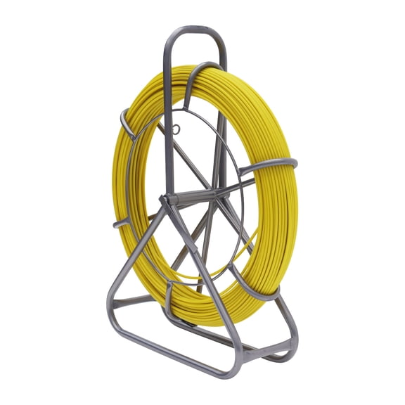 Fish Tape Fiberglass Wire and Cable Running Rod Catheter Cable Puller 425 Feet