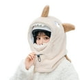thumbnail image 1 of Fish Themed Ski Helmets Covers Pullover Mask Headwear for Men and Women Winter Outdoor Sport Trapper Hat Snowboard Gear, 1 of 9