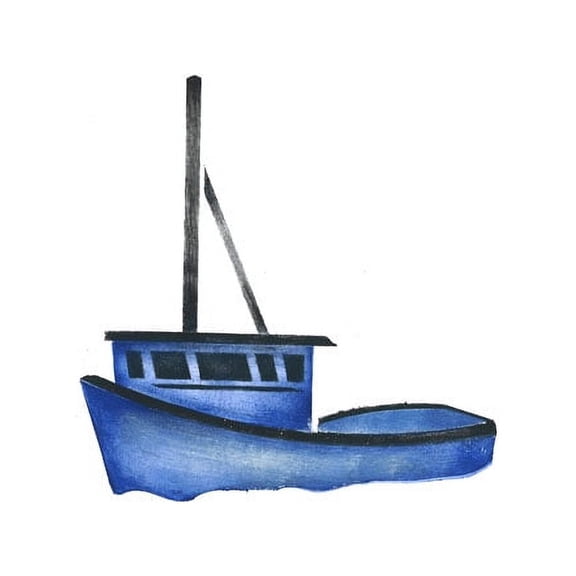 Fish Trawler Wall Stencil SKU #2713 by Designer Stencils