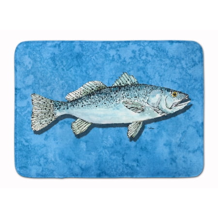 Fish - Trout Machine Washable Memory Foam Mat