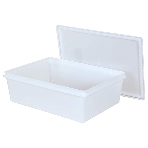 Fish Tubs/Food Storage Lids 11.5" x 15.5", Pack of 20- Universal Lids