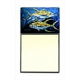 thumbnail image 1 of Fish - Tuna Tuna Blue Refiillable Sticky Note Holder or Postit Note Dispenser, 3 x 3 In., 1 of 1
