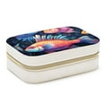 thumbnail image 1 of Fish Velvet Portable Jewelry Organizer with Removable Compartment - Necklace Holder and Gift Box, 1 of 7