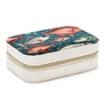 thumbnail image 1 of Fish Velvet Portable Jewelry Stand with Removable Compartment - Travel Organizer, Earring Holder, and Organizer Box - Gift, 1 of 7