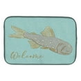 thumbnail image 1 of Fish Welcome Dish Drying Mat, 1 of 7