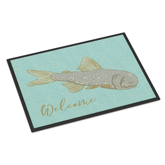 Fish Welcome Door Mat