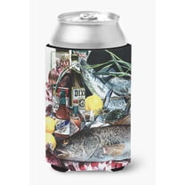 Fish and Beers from New Orleans Can or Bottle Beverage Insulator Hugger