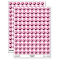 thumbnail image 1 of Fish and Hook Fishing 200+ Round Stickers - Light Pink - Gloss Finish - 0.50" Size, 1 of 3