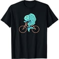 thumbnail image 1 of Fish on a Bicycle Women's Rights Pro Choice Feminist T-Shirt, 1 of 3
