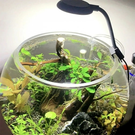 Fish tank USB small clip light mini LED lighting high brightness aquarium water grass light supplementary light transparent clip