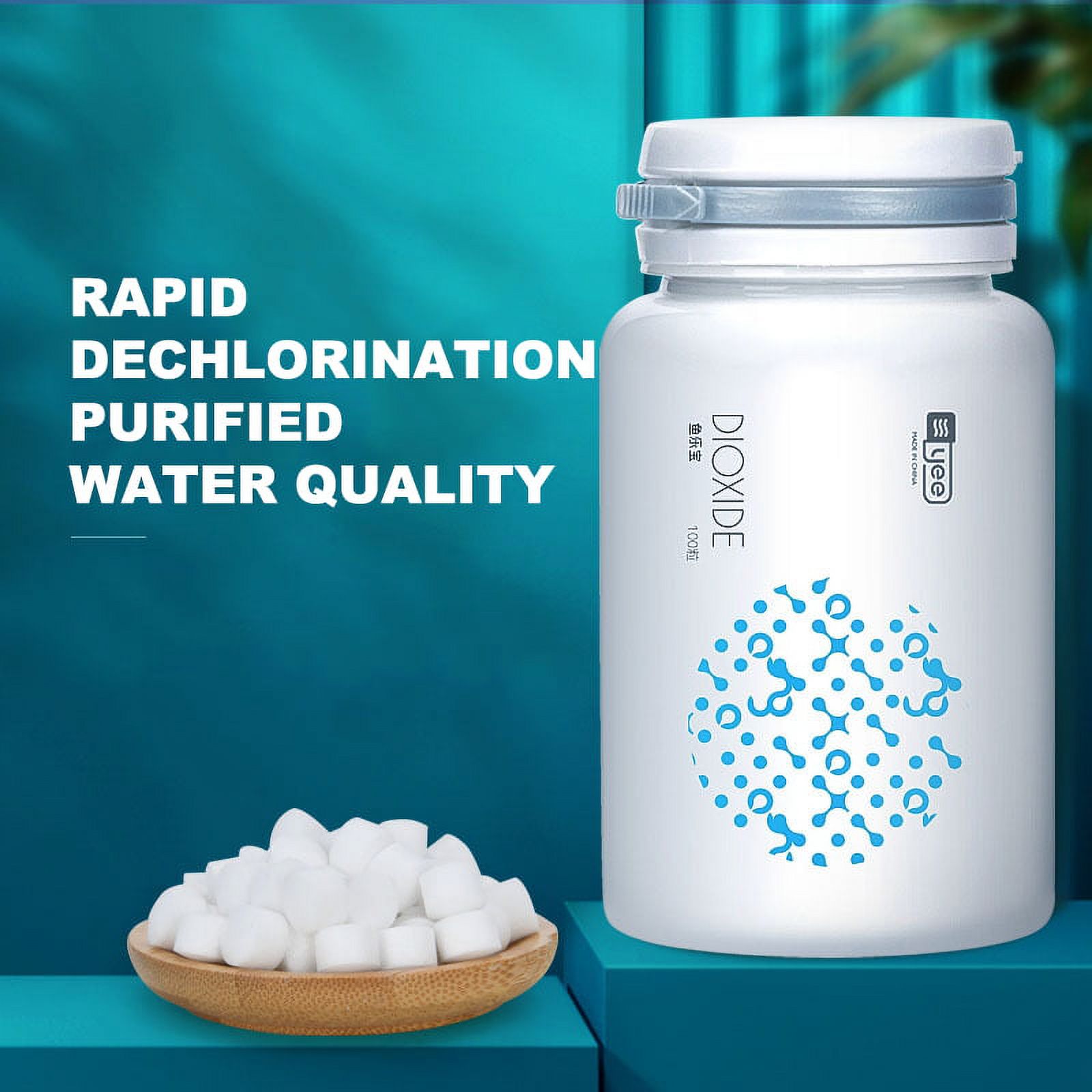 Fish tank water quality stabilizer purified water tap water