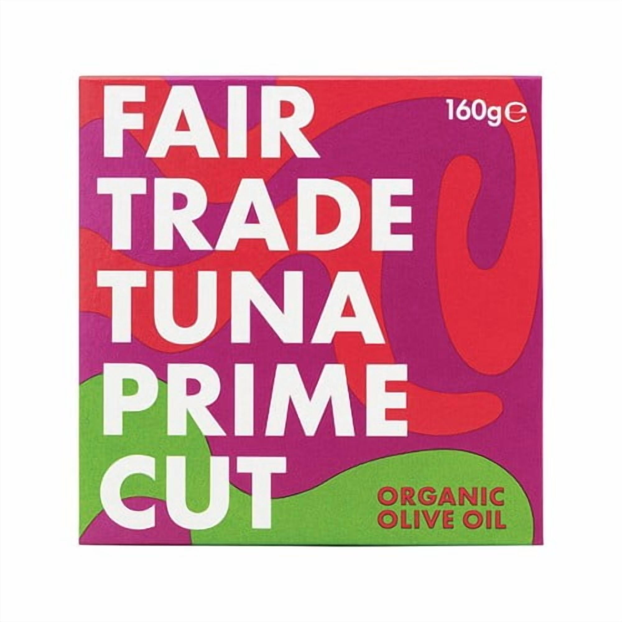 Fish4Ever Fair Trade Yellowfin Tuna in Organico Olive Oil 160g, British Import (Pack of 3)