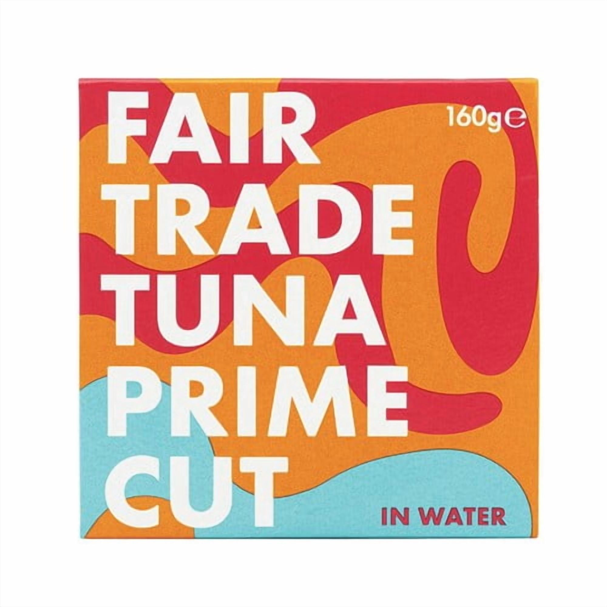 Fish4Ever Fair Trade Yellowfin Tuna in Water 160g, British Import (Pack of 3)