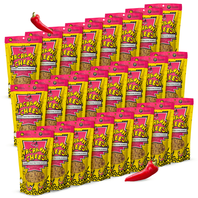 FishSki Provisions Hatch Red Chile Cheddar Macaroni and Cheese 32 pack