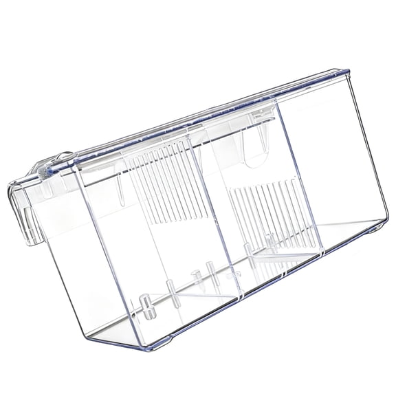 FishTank Hatchery Incubator Aquarium Small Breeding Box Clear Breeder Isolation Hatching Box External