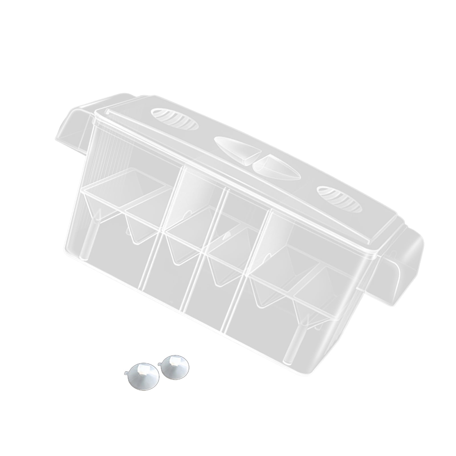 FishTanks Hatchery Incubator Aquarium Small Breeding Box Clear Breeder ...