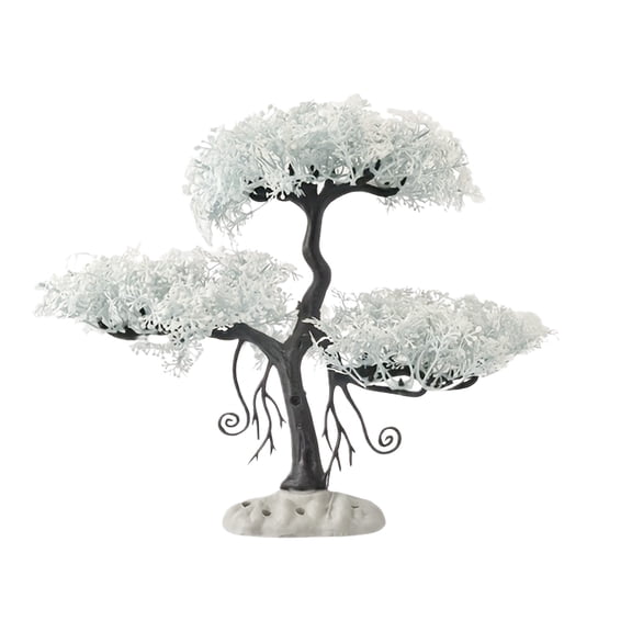 Fishank Decoration Realistic Underwater Plant For Aquascaping Waterproof Design Pine Tree For Professional Beginner