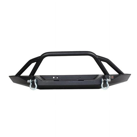 Fishbone FB22060 Offroad Bullhead Front Winch Bumper with Grille Guard for 1984 to 2001 XJ Cherokee
