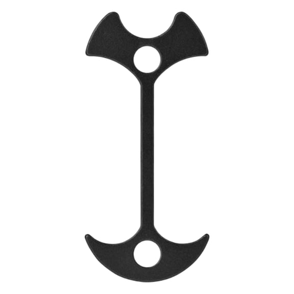 Fishbone Tent Stakes, Aluminum Ground Anchor Peg, Canopy Rope Buckle 3 × 1.4 Inch Lengthened Deck Nail Secure Camping Tent Hiking Sun Shade Outdoor Yard Stable Installation Hardware Fitting,Black