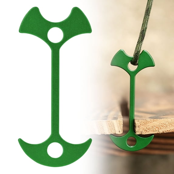 Fishbone Tent Stakes Pegs Lengthen Deck Nail Anchor Stopper Guyline Tensioner Camping Accessories
