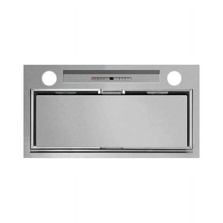 Fisher & Paykel - Perimeter Insert 24" Externally Vented Range Hood - Brushed stainless steel