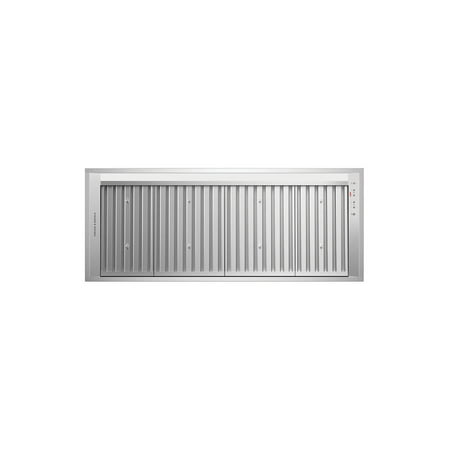 Fisher & Paykel - 47" Externally Vented Range Hood - Stainless steel/aluminum