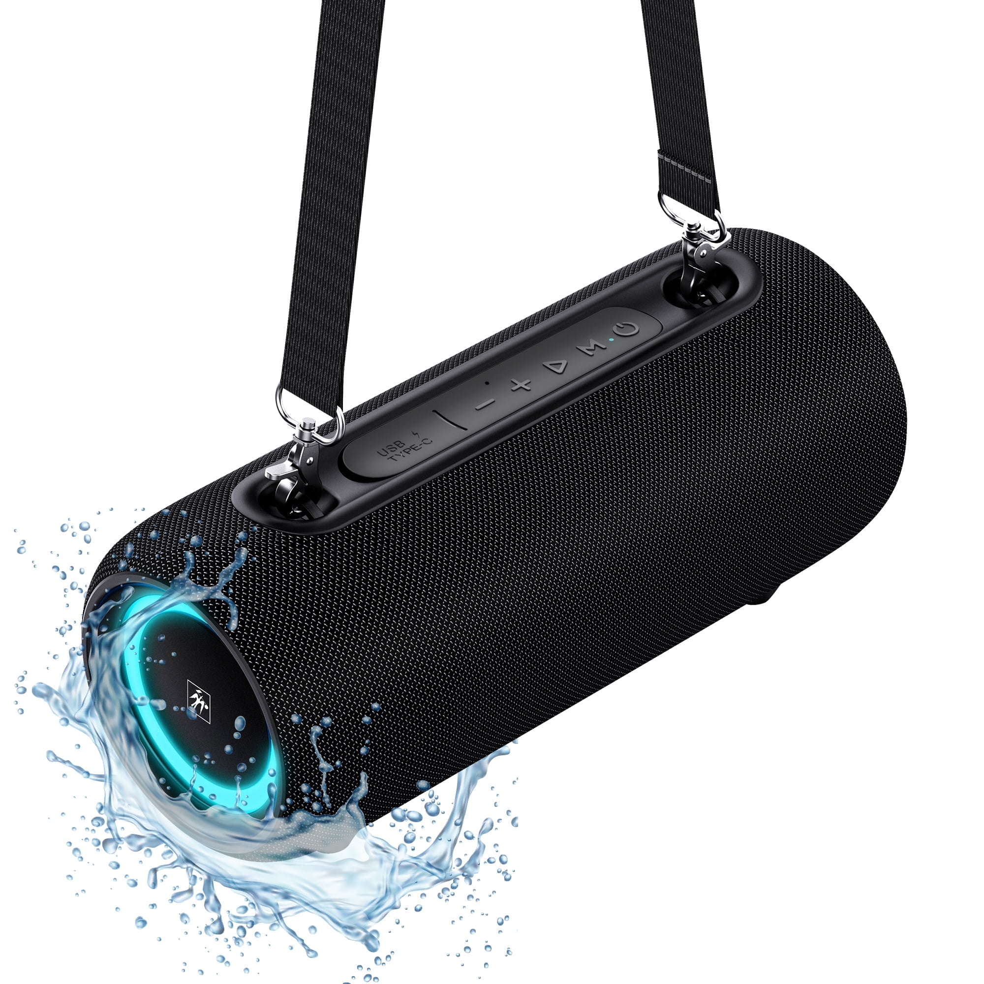 FISHERスピーカー Fisher Bluetooth Wireless Portable Speaker 26W PEAK Power Boombox