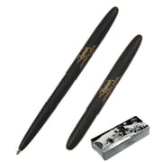 Fisher 400BFSP Bullet Space Pen With Fisher Space Pen Logo Matte Black Gift Boxed