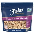 thumbnail image 1 of Fisher Chef's Naturals Gluten Free, No Preservatives, Non-GMO Sliced Almonds, 10 oz Bag, 1 of 16