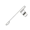 thumbnail image 1 of Fisher Chrome Clip for #400 series Bullet Pen, 1 of 2